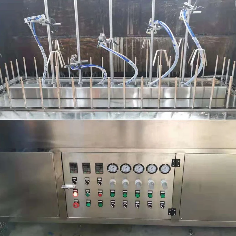 Customize Fully Automatic Chrome Spray Paint Machine for Plastic Part Small Spray Painting Machine