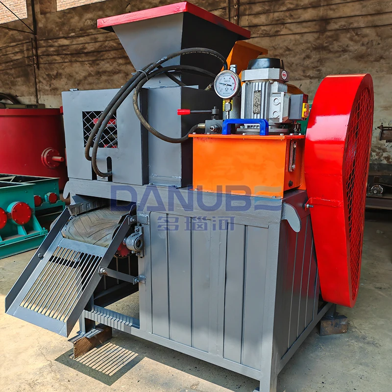 OEM High Efficiency Powder Briquetting Machine Red Mud Briquetting Equipment Powder Ball Press Machine
