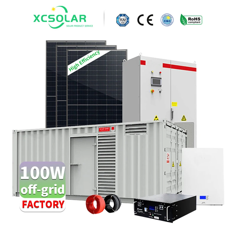 Pv Module Technology 25Kwh 30Kwh On-Grid Ground-Mounted Battery Pack All-In-One Solar Power Battery Energy System