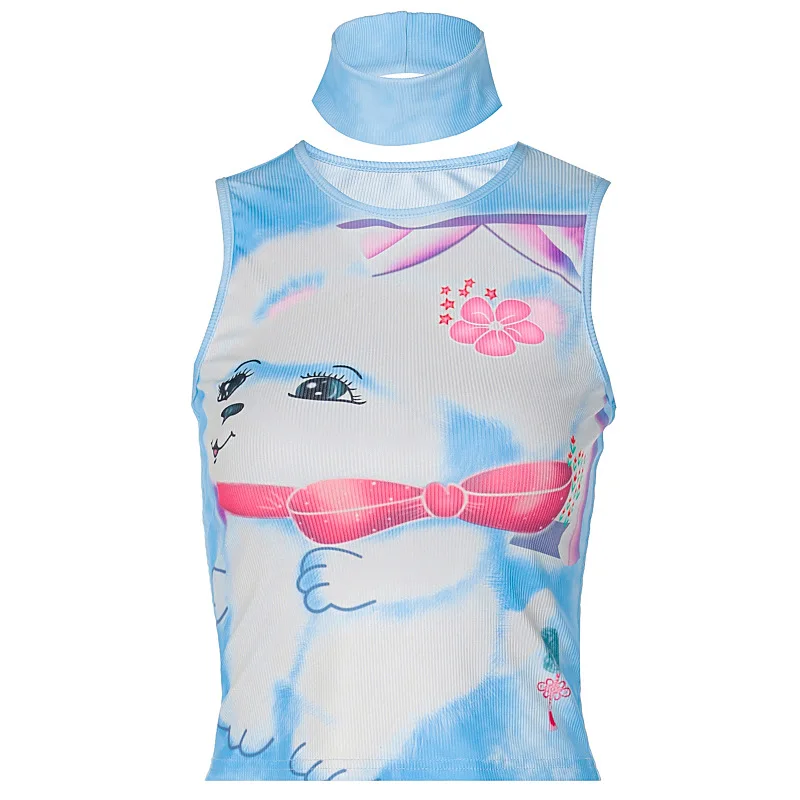 Fashion Cool Girls Y2k Aesthetic Top Women Fitted Sleeveless Y2k Printed  Crop Tops Wholesale Cyber Y2k Clothing Vendor China - Buy Y2k Tops  Women,Y2k