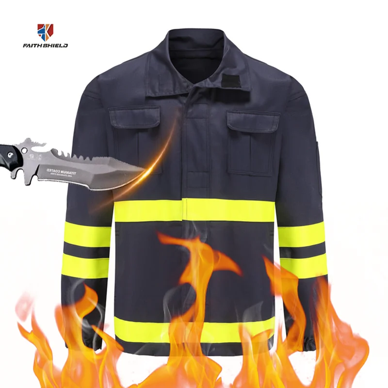 Custom Reflector Strip Uniform Proof Fire Flame Resistance Cut