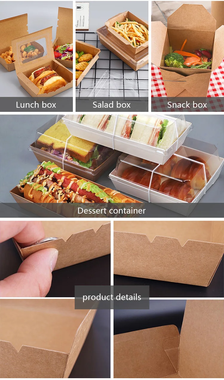 Wholesale Eco-friendly French Fries Fried Chicken Packaging Kraft Paper ...