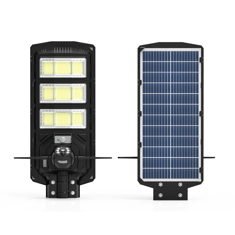 Project Outdoor Solar Wireless Wifi Street Light 300W Manufacturers Ip65 Waterproof All in One Solar With Security Camera