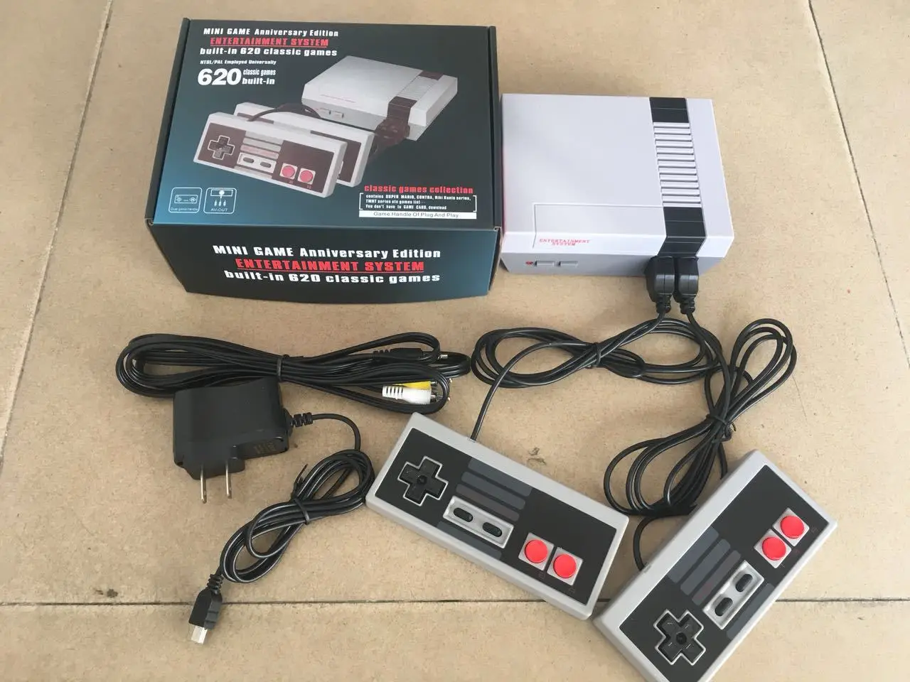 Игровой автомат для NES Игровая приставка видео и ТВ 620 встроенных классических