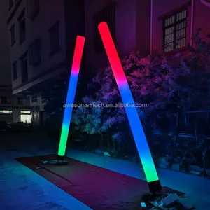 Led Event Decoration 360 Angle Light Multi Color Party Lighting Unique Ultra Big Lighted Tube