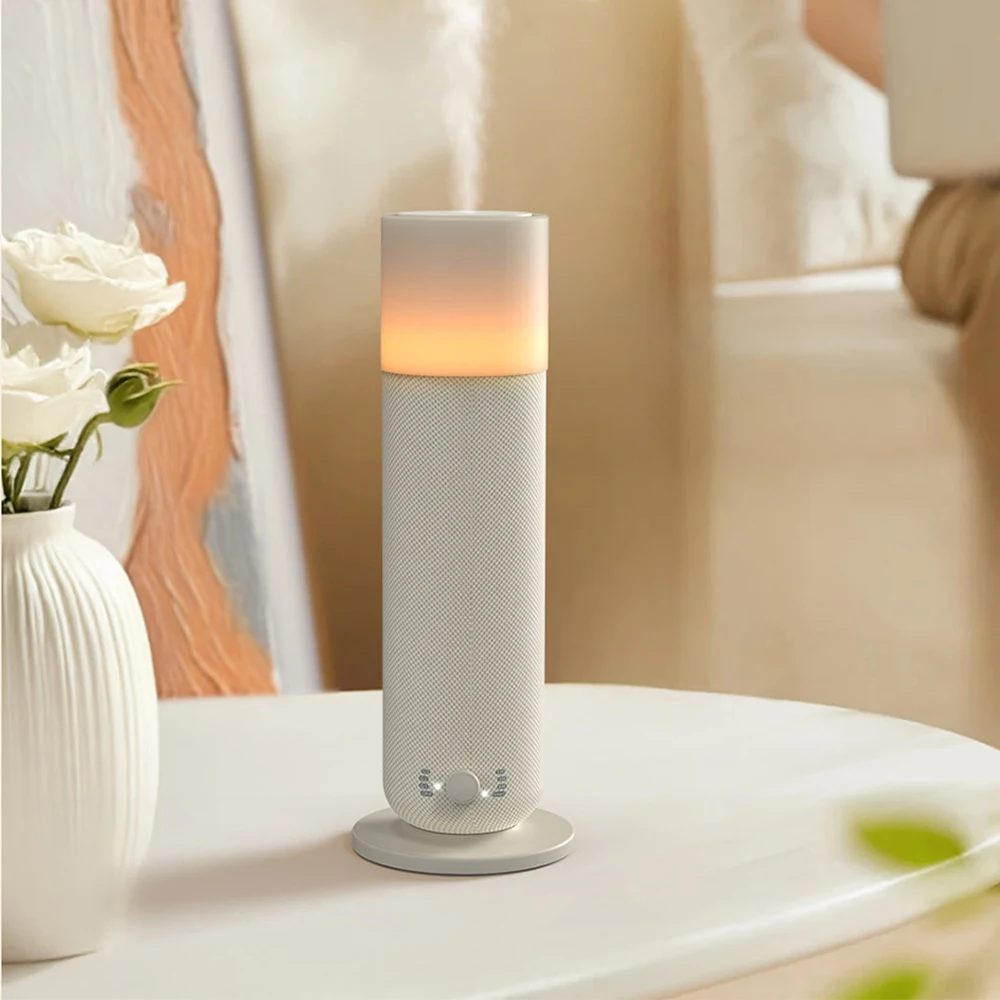 SCENTA Smart Waterless Aroma Essential Oil Diffuser for Room,Tabletop LED Light Electric Bluetooth Room Scent Diffuser Machine