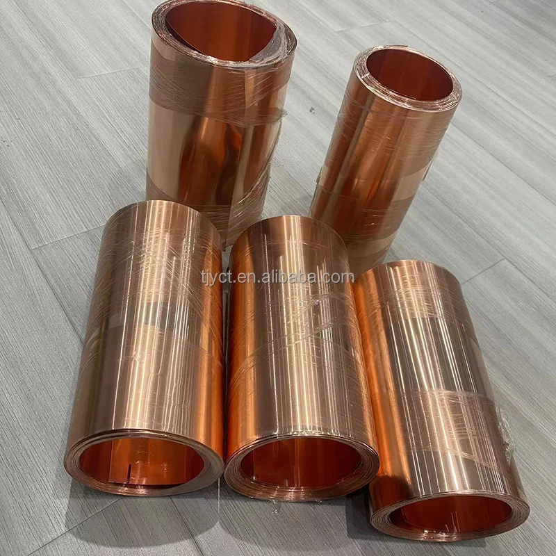 Bobina di rame di vendita calda, foglio di rame spesso 2mm, foglio