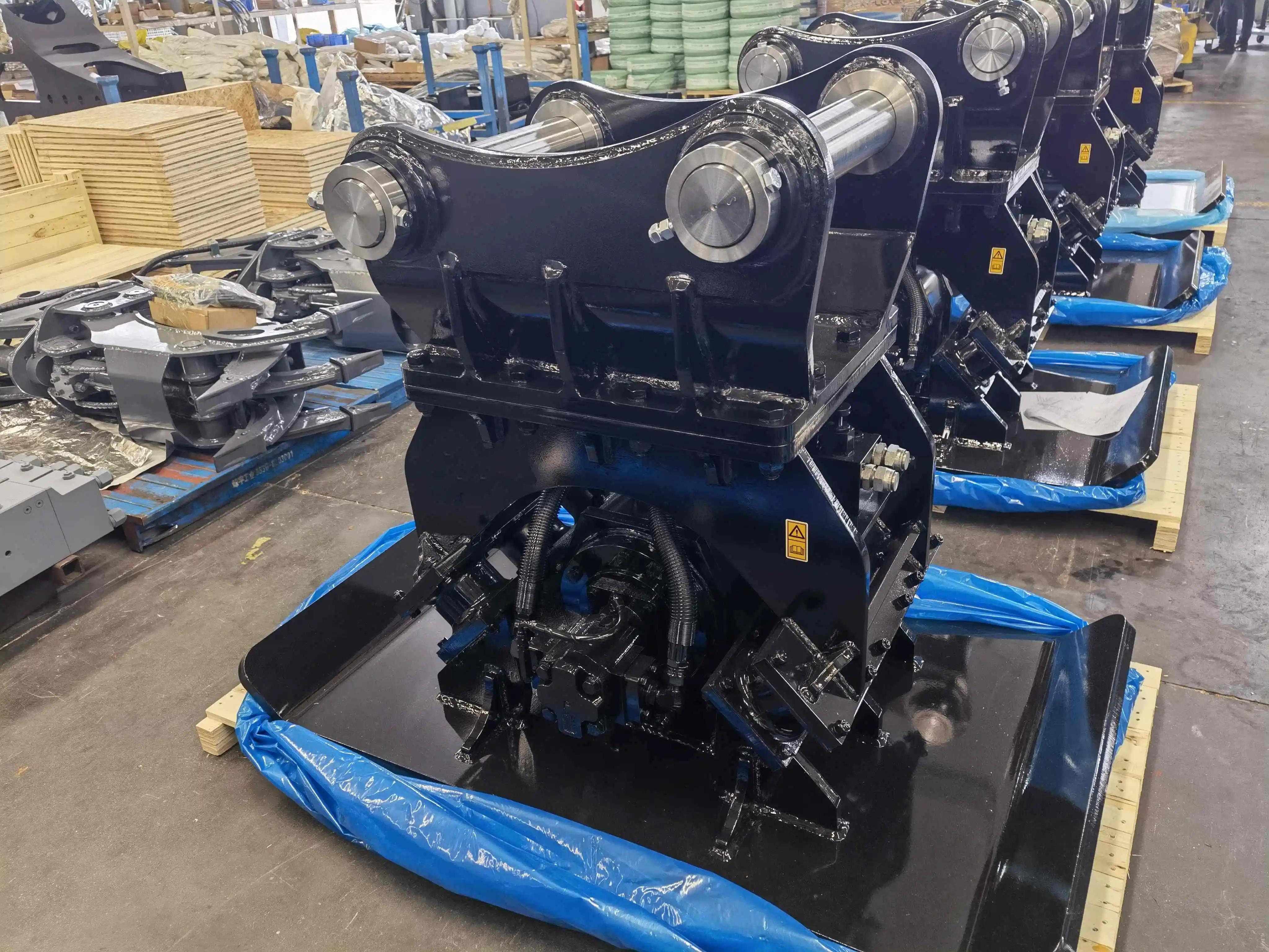 EDDIE FCV04 Excavator Vibrator Hydraulic Compactor Plate Excavator Compactor