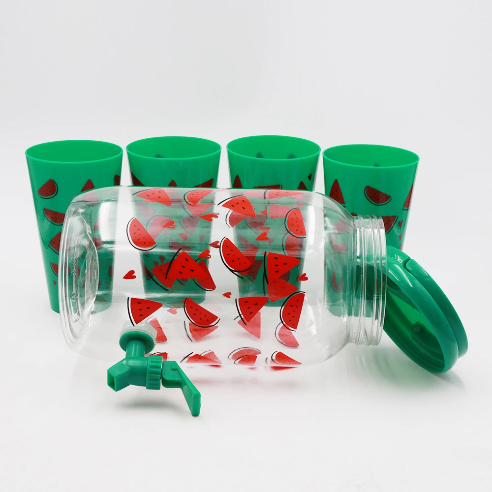 4.5L пластиковые части для водяного охлаждения с краном