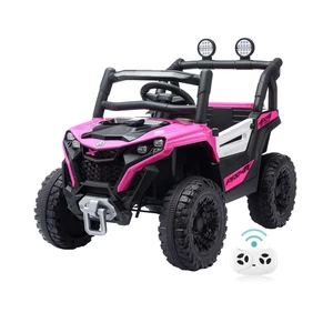 Children's Electric Ride-on UTV Toy with Remote Control Battery Powered Plastic Driving Cars Toys
