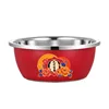 32CM [Flower] 2 non-magnetic small-rimmed red pots