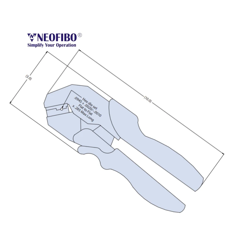 M29504 Neofibo M29504 Crimp Tool for M29504 terminal ferrule tool crimping ...