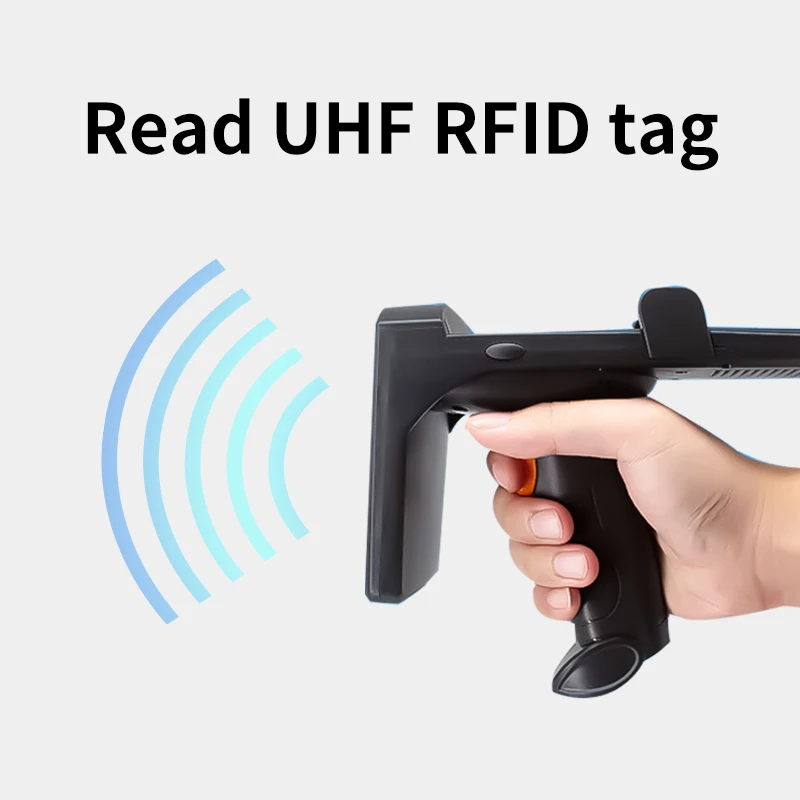 UHF RFID Reader  Keyboard Emulation Input at Cursor Position in Text WORD EXCEL Via USB or BT Rfid Card Scanner