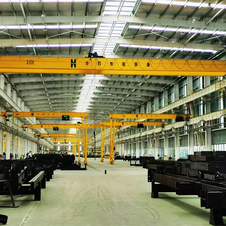 Double Girder Bridge Overhead Crane 35/50t Electric Crane Krane 8/10/20/30/35 Span Industrial Machinery and Equipment for Sale supplier