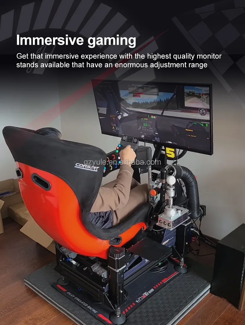 6DOF Racing Simulator - Ultimate F1 Experience for Gamers