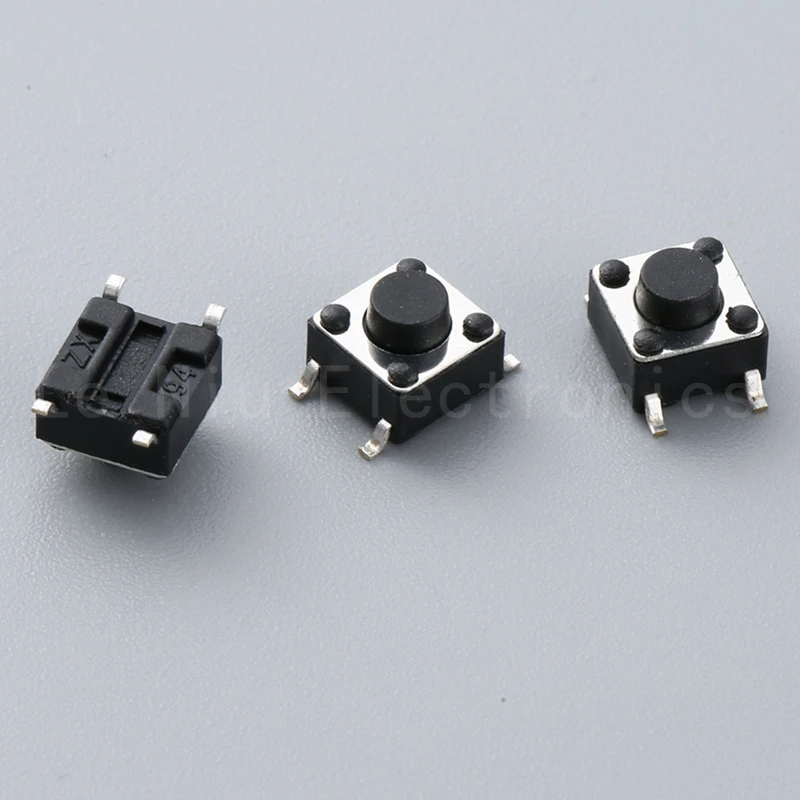 Mini 6x6 Touch Tactile Switch 6*6*4.3 Smt 4pin Micro Push Key Button ...