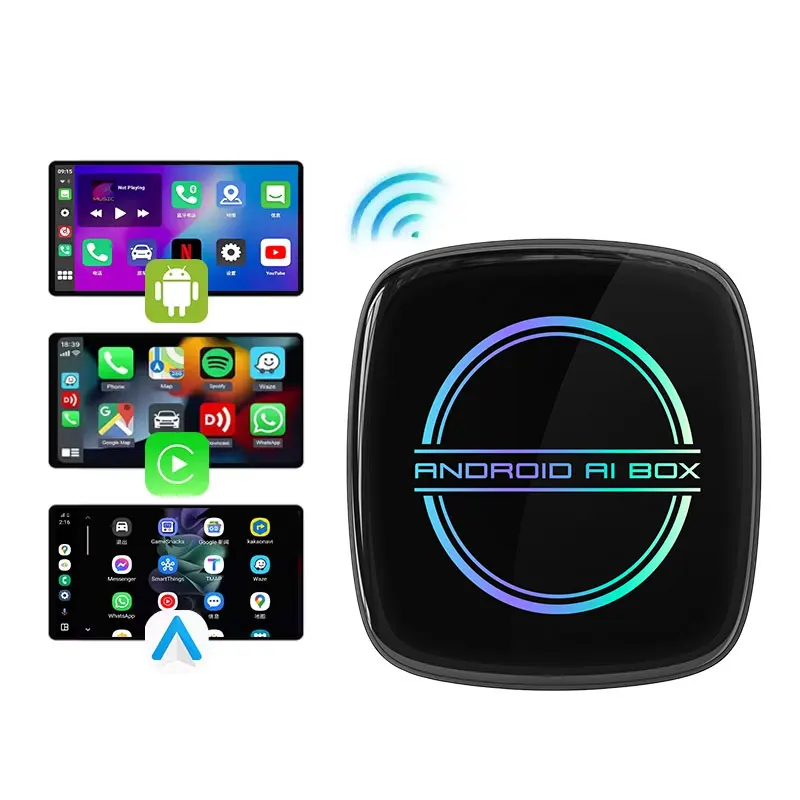 Wooboobox Ai Box - Stable Quality Android 15 Multimedia Adapter