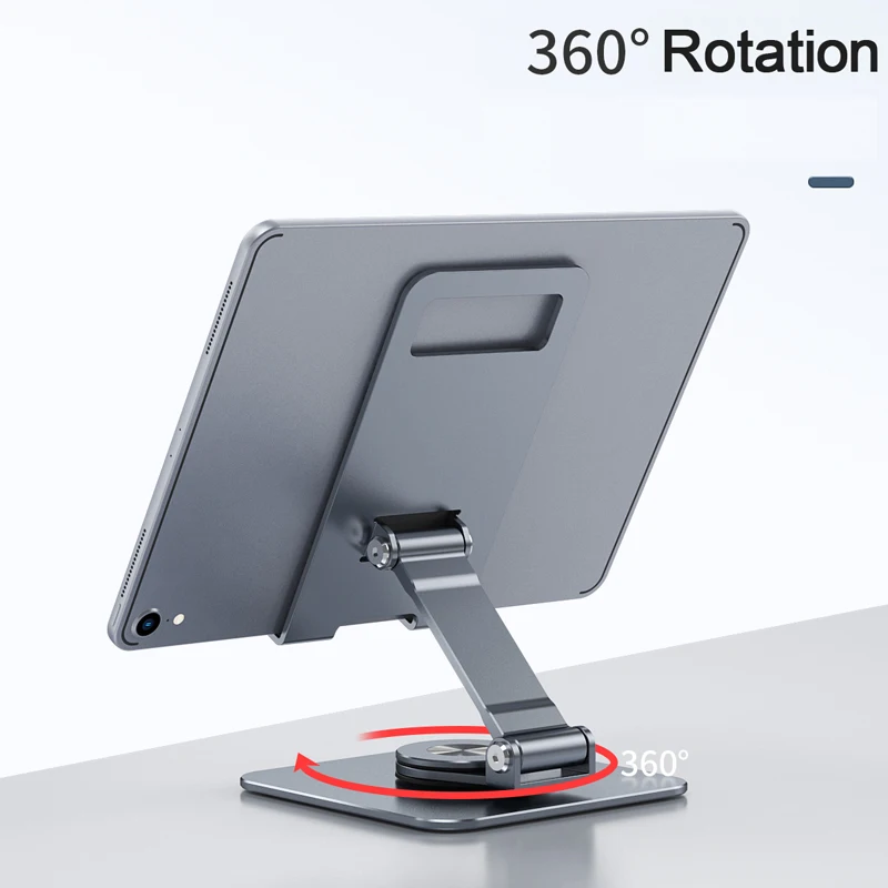 Tablet Stand Desk Height Adjustable Aluminum iPad ... - Vicedeal