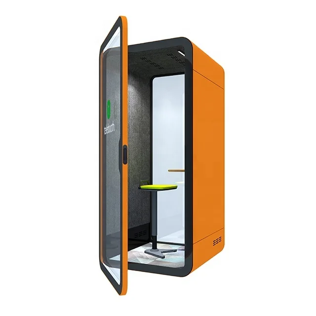 Telebooth Customized Soundproof Office Pod Removable Soundproof Phone Booth