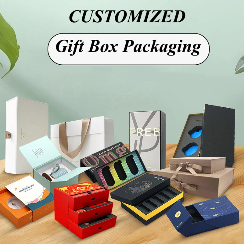 Custom Size/logo Paper Luxury Cosmetic Lipstick Lip Balm Gift Box Set ...