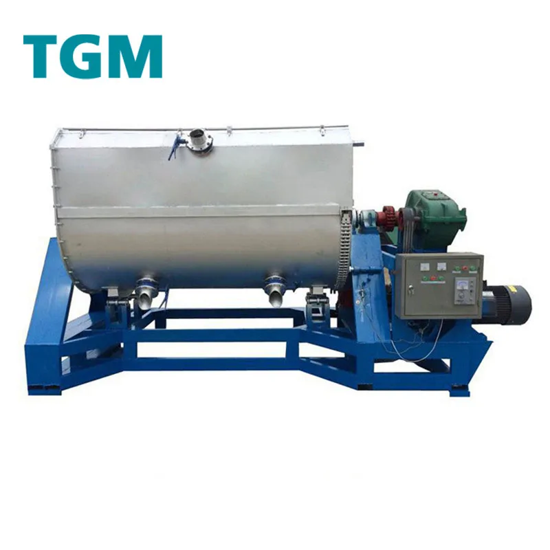 High Efficiency Quartz Paint Latex Coating Ribbon Mixer Production Line