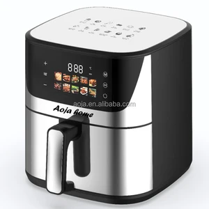 High Quality  10L Air  Fryer Digital Control  Full Stainless Steel Without Oil air Fryer  LCD Colorful Display for Home