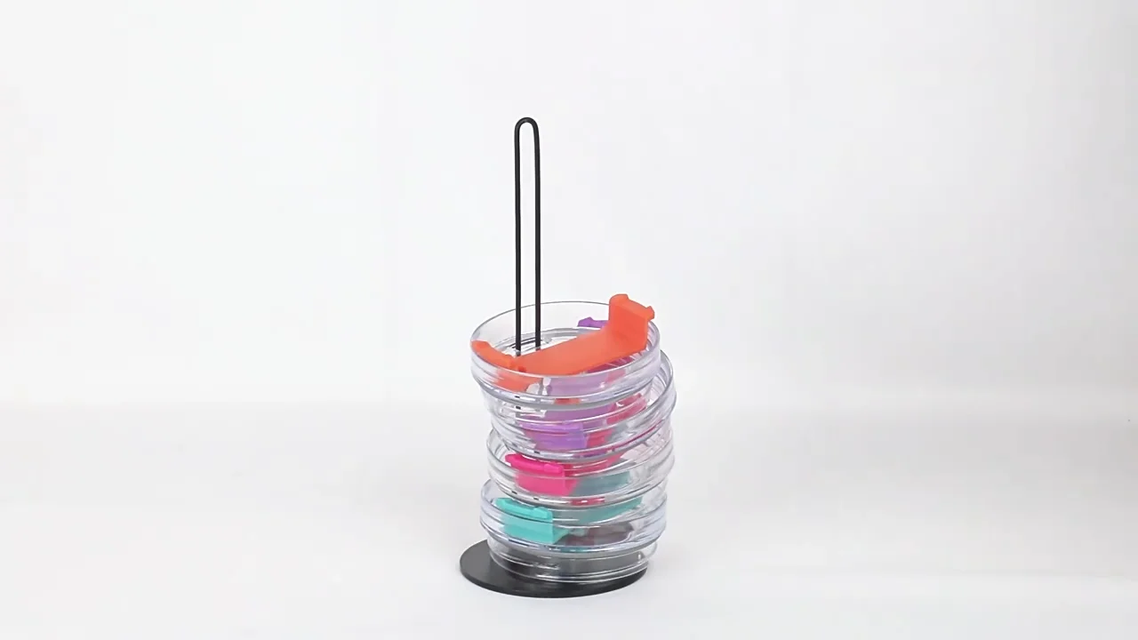 Cup Lid Rack Niseven New Product Countertop Coffee Cup Lid Rack Holds 10 Cup Lids ...