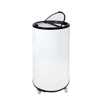 round electric beverage cooler