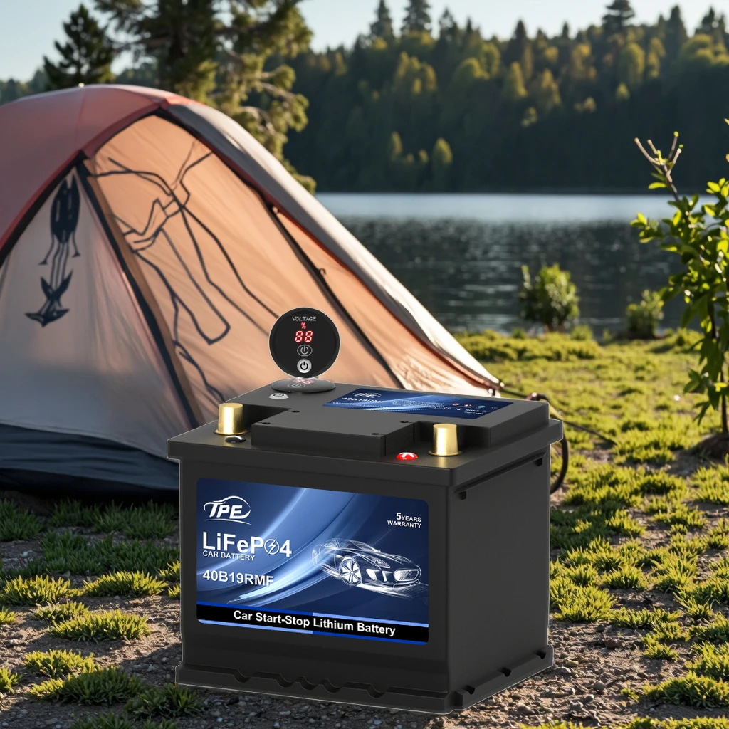 2025 Batería de litio hierro fosfato 12,8V 35AH personalizable para coche, fuente de alimentación de emergencia portátil, almacenamiento recargable para todos los coches