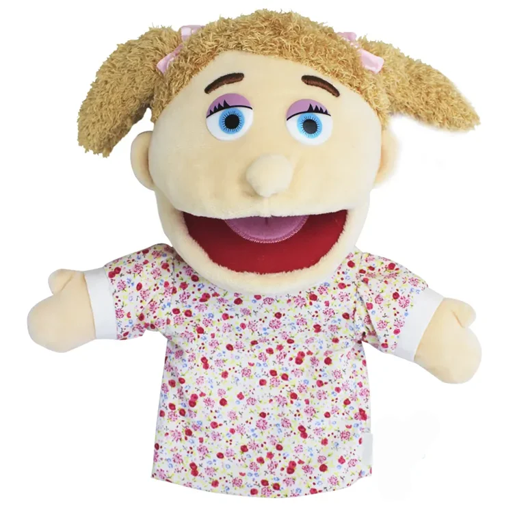 New Design Family Character Hand Puppet Human Role Play Toys for ...