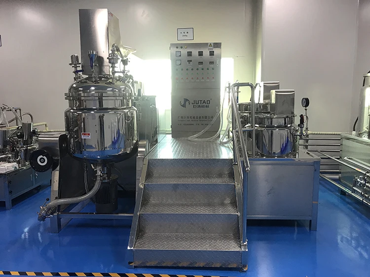 
200 л вакуумный эмульгирующий гомогенизатор миксер машина для производства майонеза и пасты 