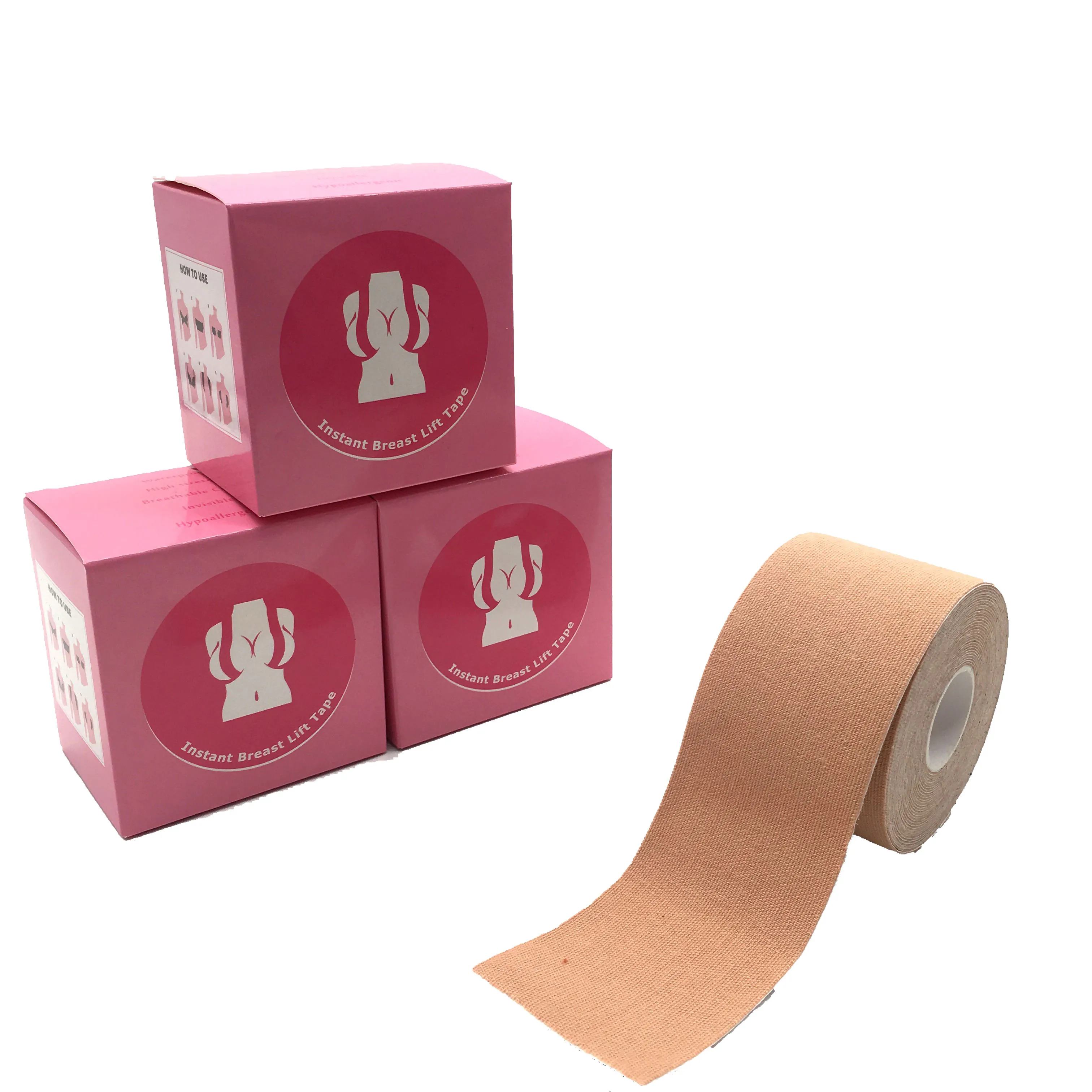 Hot Selling Customized Ladies Women 5cm 7.5cm 10cm Plus Size Waterproof  Brown Roll Invisible Breast Lifting Bra Nipple Boob Tape - China Silicone  and Nipple Cover price