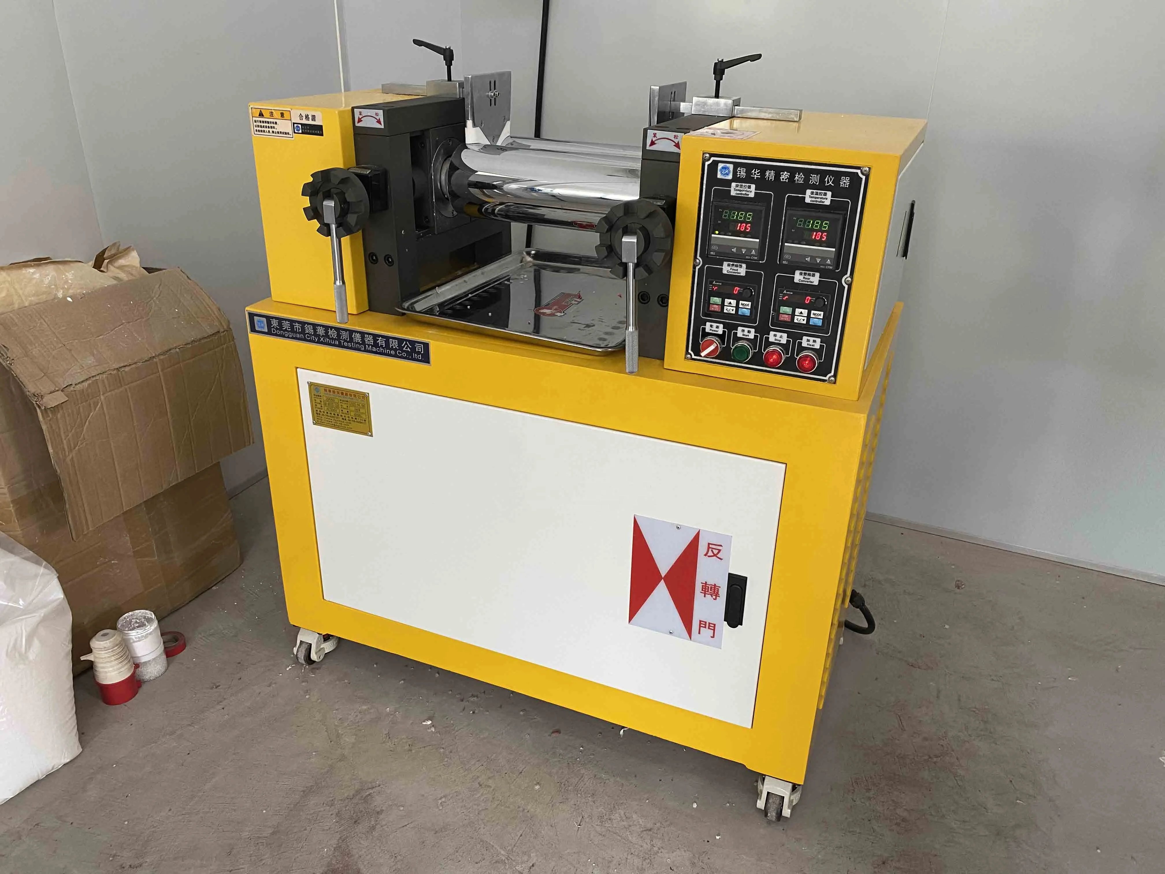 Lab Two Roll Mill Machine for Plastic and Rubber