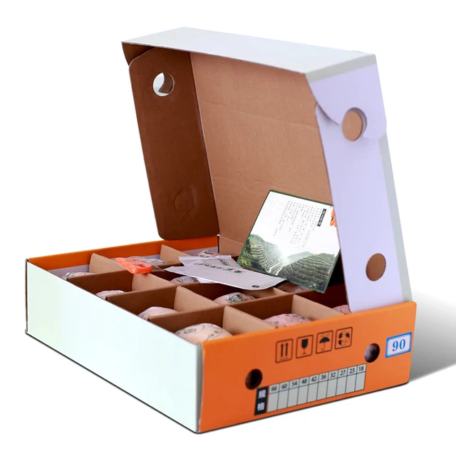 Customized thick corrugated boxes for packaging eggs and eco-friendly materials, wholesale of transportation boxes