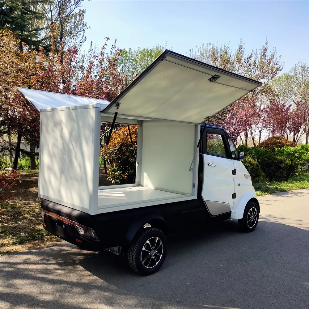 Hot sale electric quadricycle electric rechargeable cars in automobiles