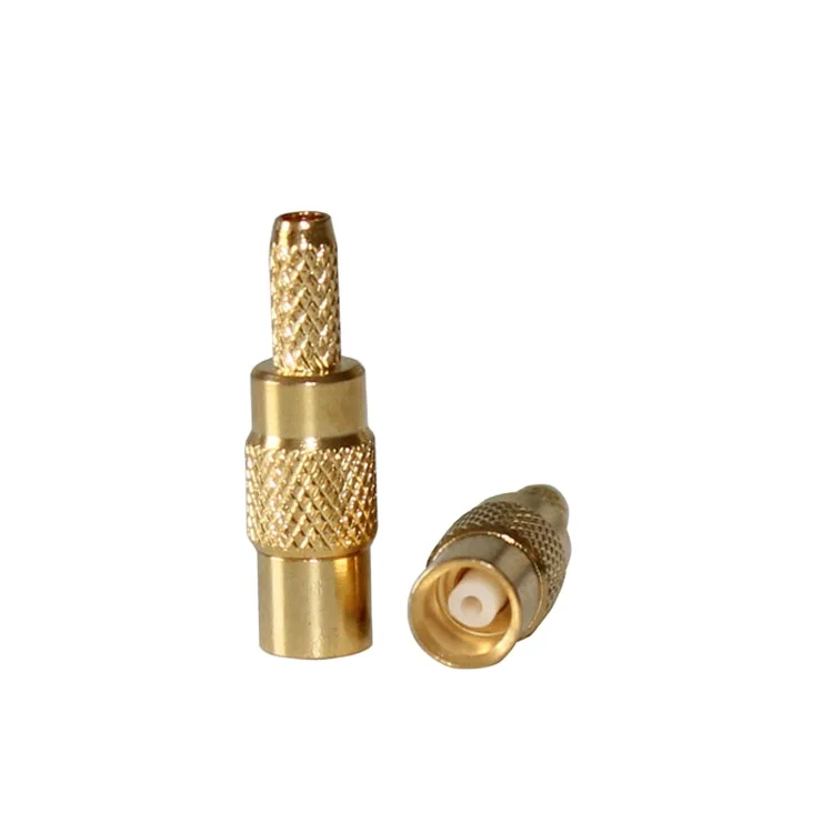 product mcx c k15 gold plated coaxial connector mcx female connector for rg316 rg174-2