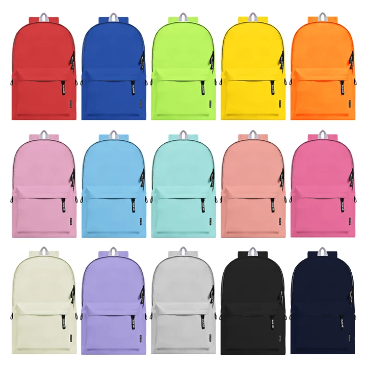 Custom Sublimation Full Color Print Anime Backpack Cute School Bags for Girls Boys