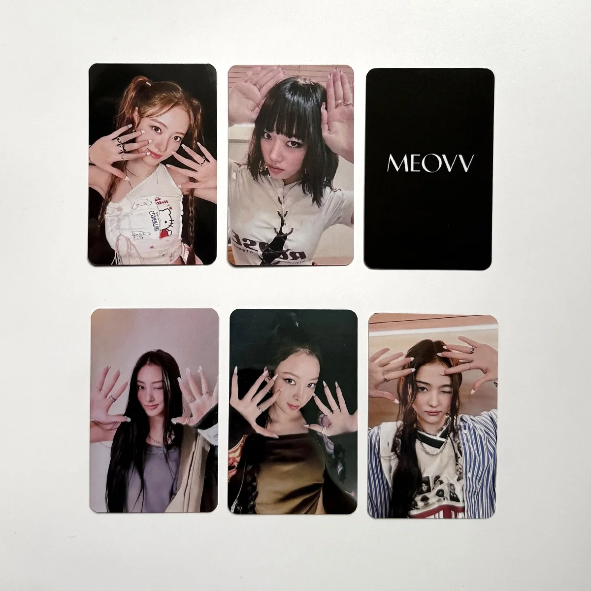 meovv BDM 特典トレカ　5枚セット KPOP MEOVV MY EYES OPEN VVIDE Album Photocards - Fans Collectibles