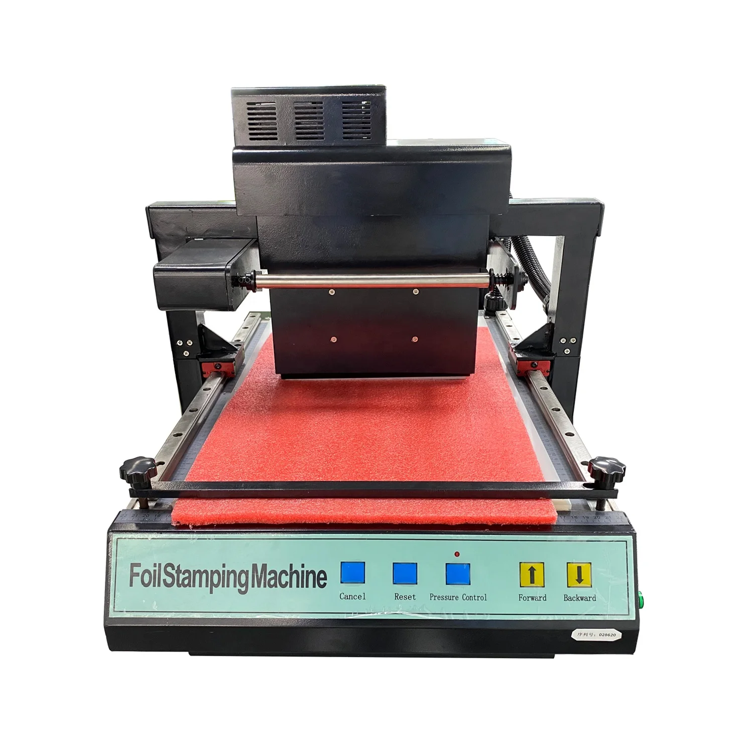 Gold foil roll wrapping printing machine mini foil stamping heat press machine heat transfer gold foil pressing
