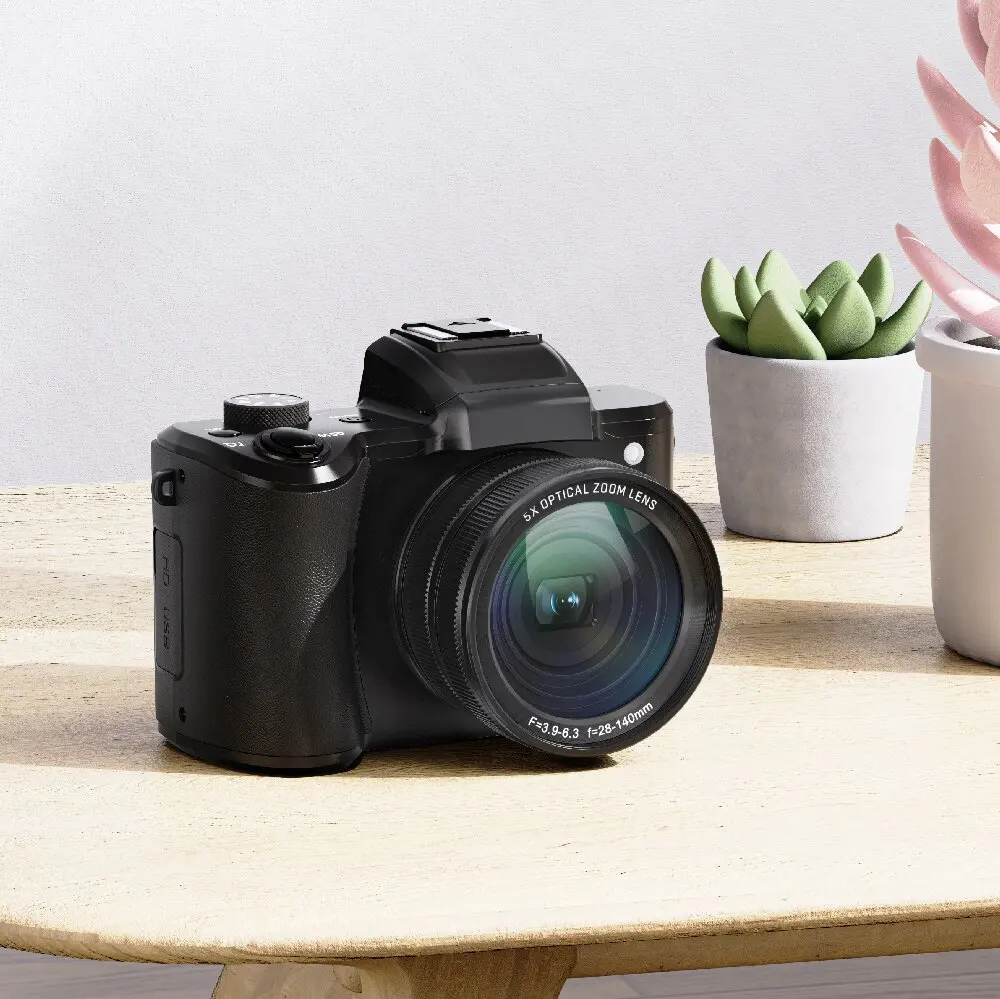 5k цифровая камера с Мини dslr 64 Мп оптический зум CMOS сенсор Full HD видеокамера