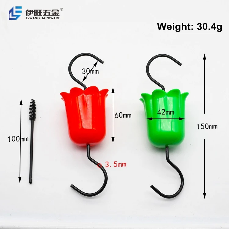 Защита от насекомых муравьев YIWANG защита для кормушки Колибри чистящие щетки кормушка цветов и птиц подвесной