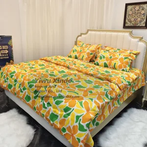 High Quality Cotton Winter Warm Comforter 6pcs Set American Style Patchwork Duvet Cover