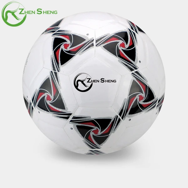 Zhensheng оптовая продажа удобный футбольный мяч размер 5 официальный матч ПВХ