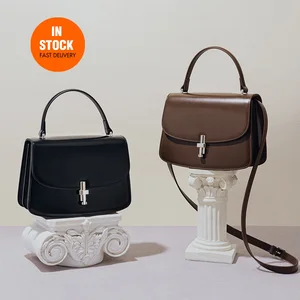 Custom High Quality Fashion Ladies Underarm Hand Bags Genuine Leather Women's Shoulder Bag Wholesale