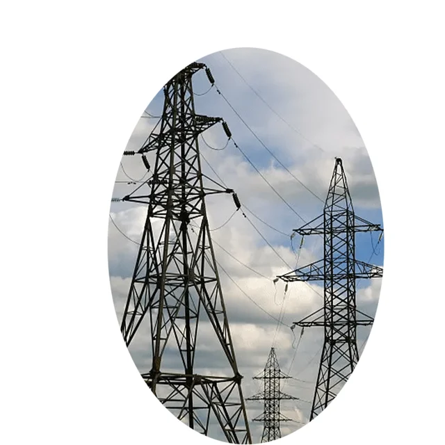 330kv & 400kv Transmission Line Steel Pole Towers Power Distribution Equipment with PET Tower & Belt
