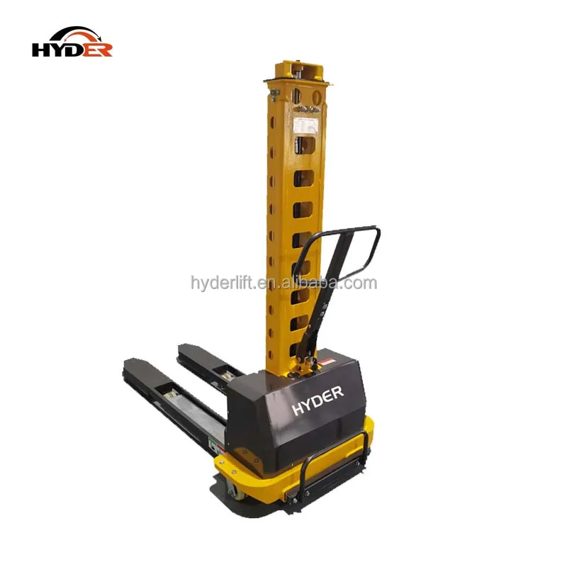 Inolift Model Portable Van Pallet Stacker 500kgs Self Loading Lift Forklift for Sale