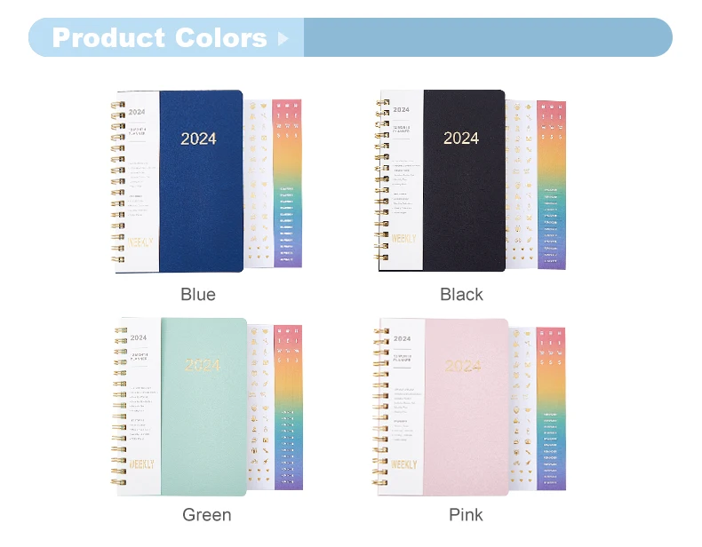 2025 Planner Agenda Office Students Custom Weekly Goal Plan Notebook