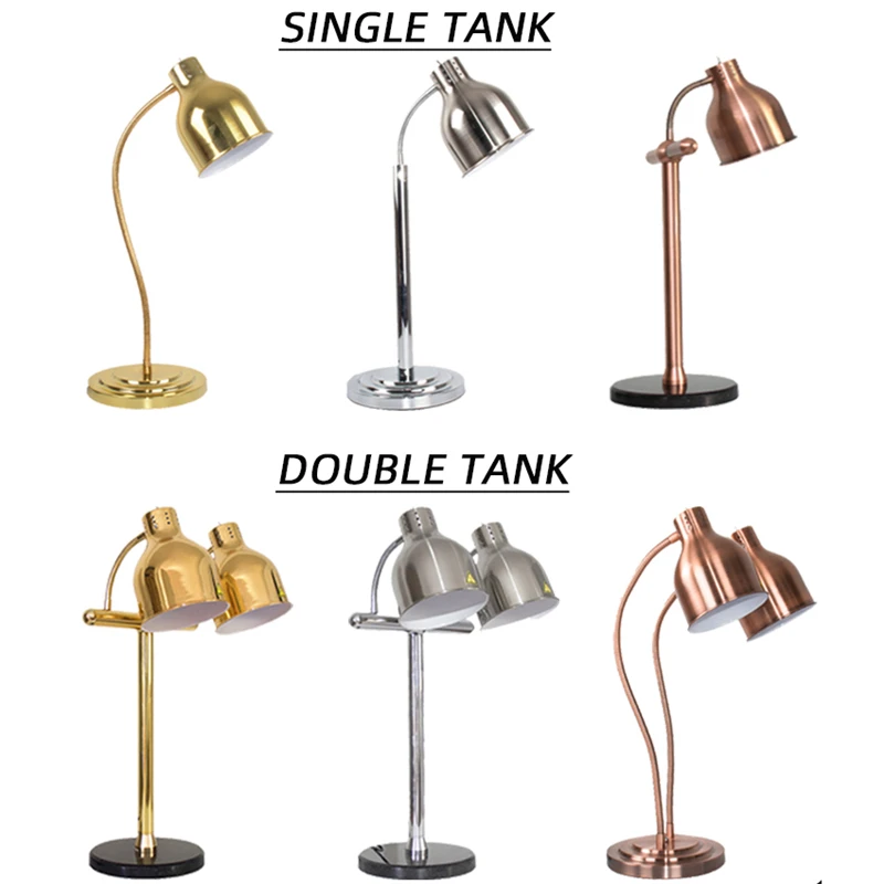 Commercial Telescopic Flexible Food Warmer Light Kitchen Heat Lamps