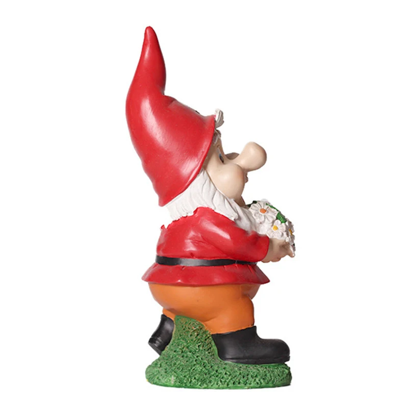 Garden Polyresin Signage with Gnome