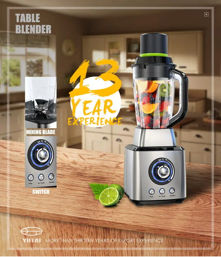 High Quality Nutribullet Buchymix 2l Commercial Heavy Duty Smart Timer